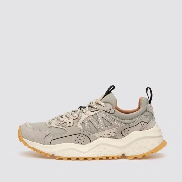 NWT Flower Mountain SOLIN UNI
Suede and technical fabric sneakers - Light grey - Picture 2 of 15